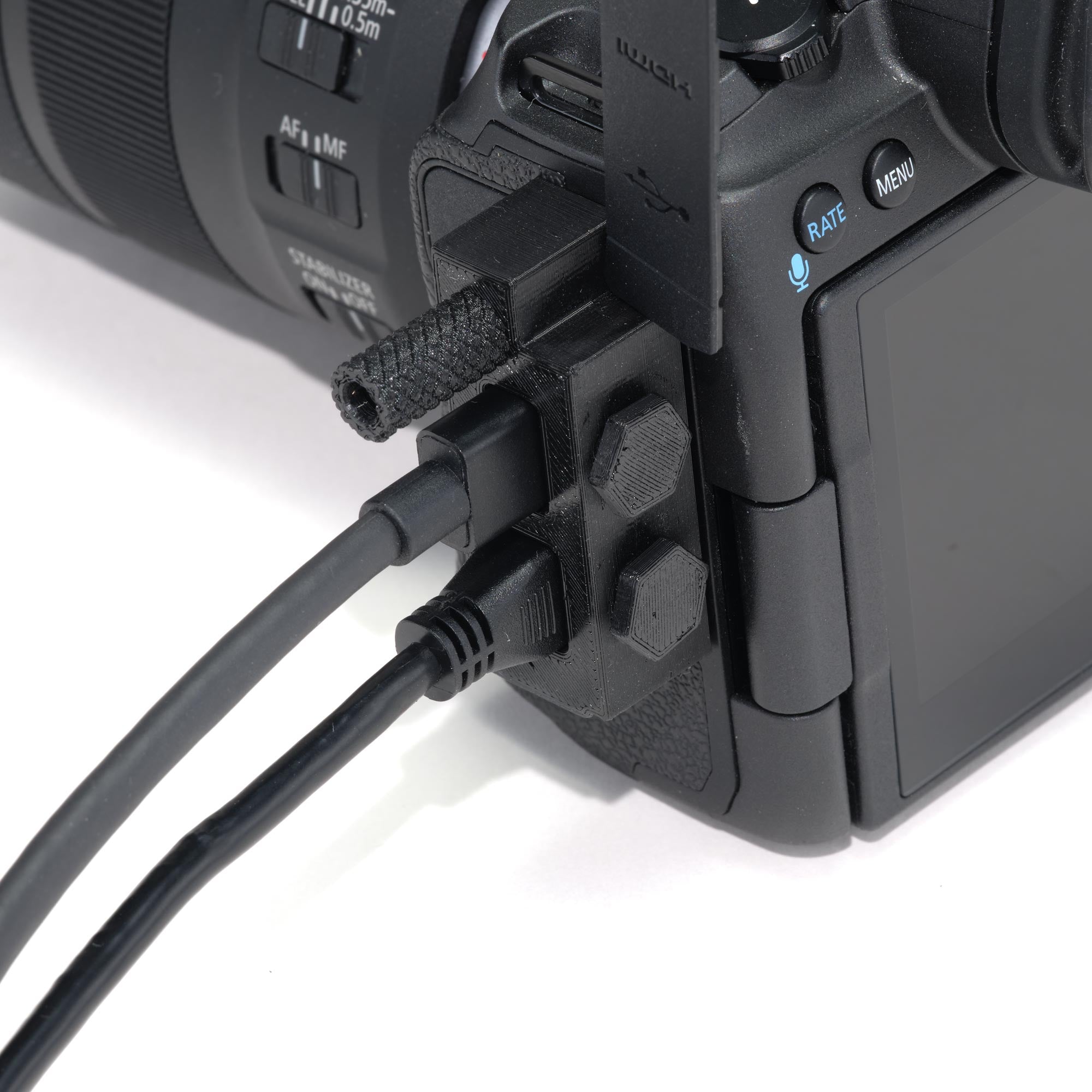 Canon R5 / R5c Cable Guard