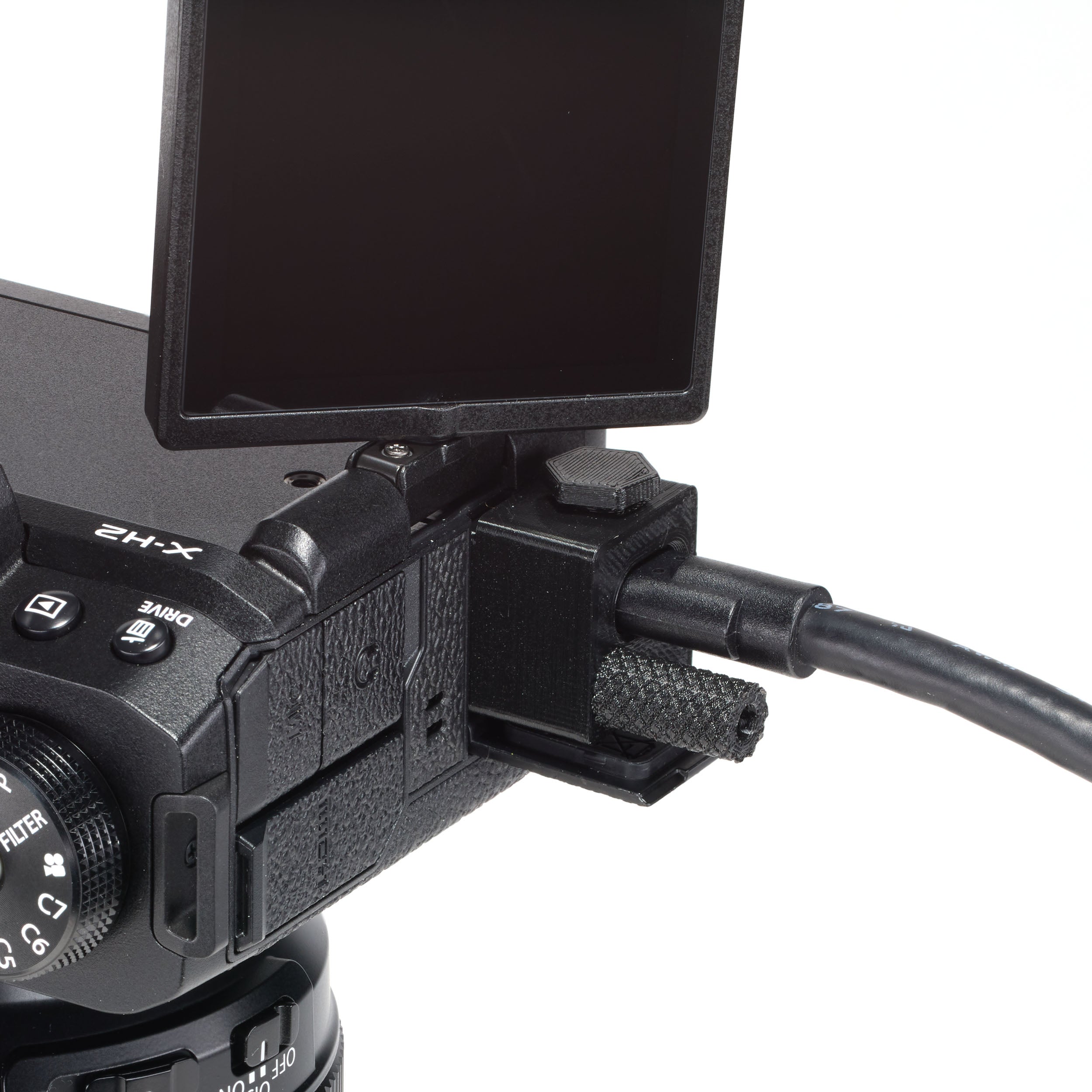 Fuji X-H2 and X-H2S Cable Guard